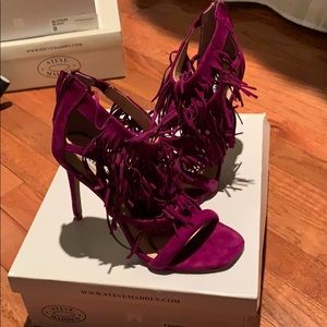 Steven Madden Fringe Heels